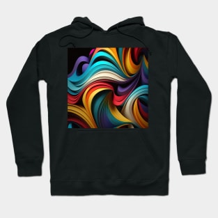 Colored Curves Hoodie